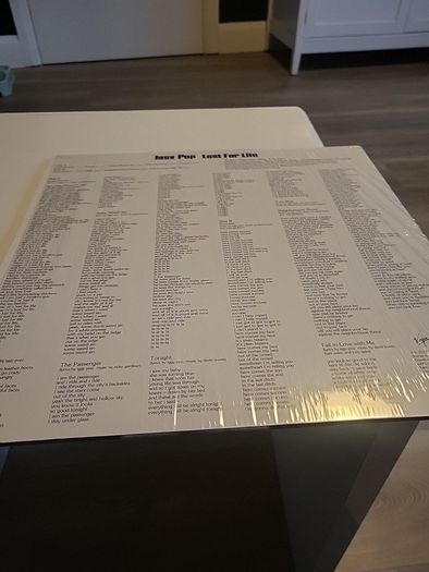 Iggy Pop lust for life vinyl