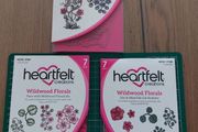 Heartfelt stamps and dies set- wildwood florals and bird heaven