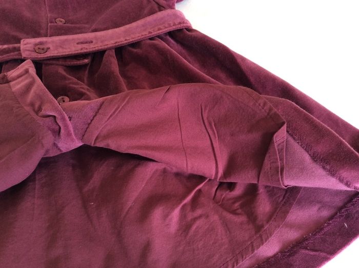 Beautiful designer baby girls dress by Mayoral  6 9 12 months burgundy wine like new