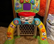 kids indoor football and basket ball goal