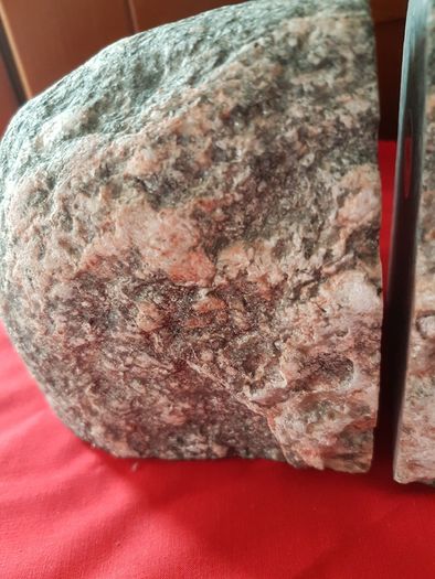 Sculpted Irish Granite Bookends