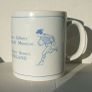 JAMES GILBERT RUGBY FOOTBALL MUSEUM (Webb Ellis Museum) - a scarce merchandise ceramic mug (Coloroll Kilncraft), late 1980's Unused condition. Image 3