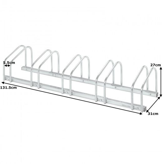 5 Bike Floor Wall Rack Stand - Free Delivery Nationwide