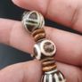 Antique Burmese PumtekPyu & Natural Eyes Suliemani Agate Bead Bracelet Image 9