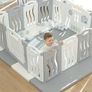 Baby Playpen for Crawling with Barrier Image 9