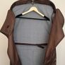 Aspen Sirco London Genuine Leather Suit Carrier Garment Travel Bag Image 4