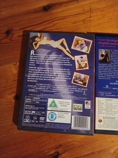 Oldie Gene Kelly films on dvd