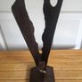 Heavy copper unique candle holder Image 9