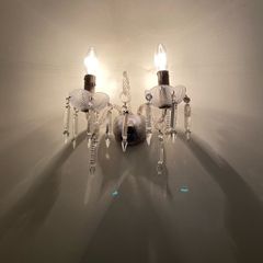 Glass wall lights