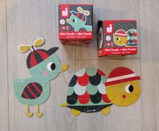 Janod mini puzzle age 3+ (set of 4)