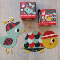 Janod mini puzzle age 3+ (set of 4)