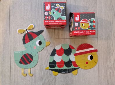 Janod mini puzzle age 3+ (set of 4)