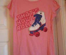 Girls Fab Soft Pink T-shirt Age Age 12+ Years 32-33cm Across. Mint