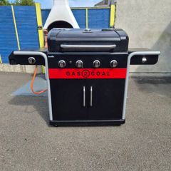 Charbroil gas to coal BBQ