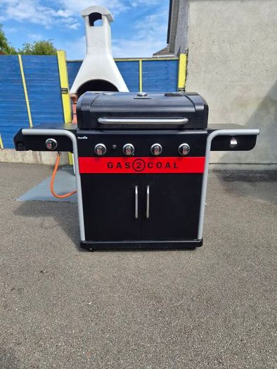 Charbroil gas to coal BBQ