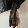 Versace Jeans Couture leather and fur jacket Image 7