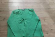 Green cardigan