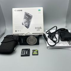 Canon IXUS 177 20MP Digital Camera Black - Full Kit - Nr Mint