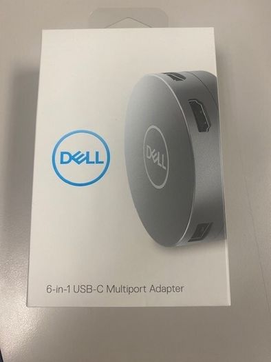 Dell 07mcf3 6 in 1 USB-C adaptor