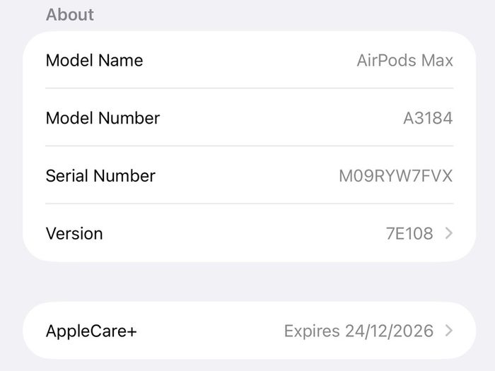 AirPods Max type C model