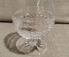 Vintage Galway brandy glass
