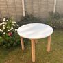Round table and four chairs Image 3
