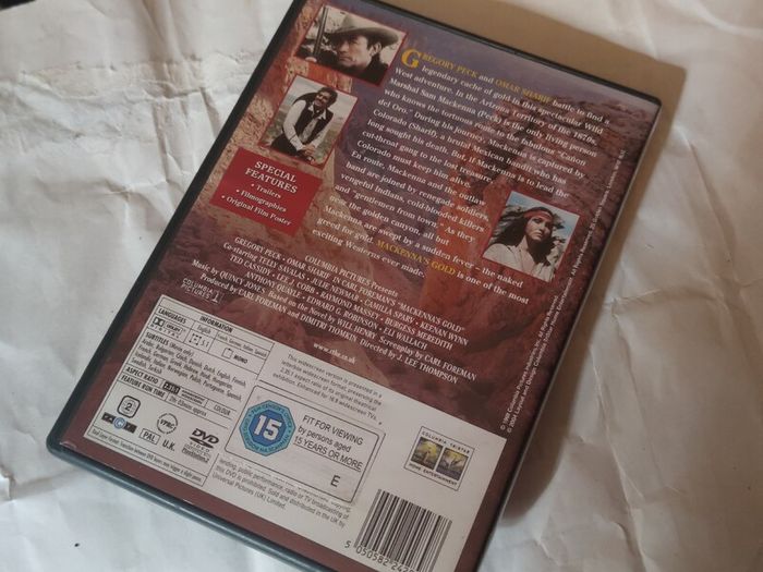 Mackennas Gold Dvd