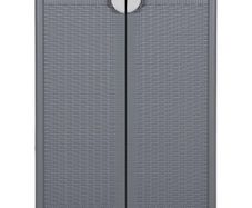 Garden Storage Cabinet Grey