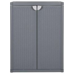 Garden Storage Cabinet Grey