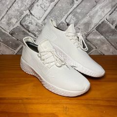 French Connection Ladies/Mens/Unisex FCUK White Canvas Cloud Trainers UK7 EUR41