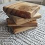 Wooden handmade coasters Image 2