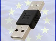 main image for ad New USB A Male To USB A Male Adapter Converter Changer Gender #238