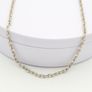 Vintage Signed 925 Sterling Silver Anchor Link Chain, Full British Hallmarks 1977 Image 7