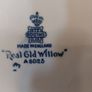 Fabulous & Collectable Booths Real Old Willow 8.5" Salad Plate in the Mid Blue, Sepia & Gilt Version Image 8