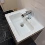 Crea 500mm Wall Hung Unit and Basin Matt Grey w/ Tap Image 5