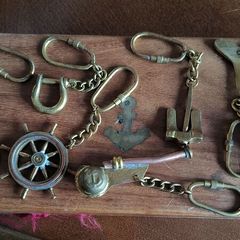 vintage key rings