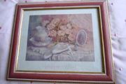 Flowers Picture in Frame.