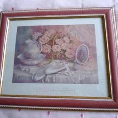 Flowers Picture in Frame.