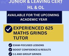 Maths Grinds - Leaving Cert/Junior Cert Maths