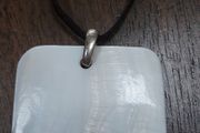 Leather Shell Necklace