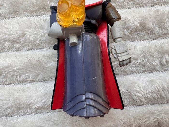 Happy Meal McDonald's 2000 Toy Story Disney Pixar Emperor Zurg DAmaged Weapon Loose hand approx. 11 cm. Used Please see photos