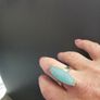 Blue stone ring Image 2