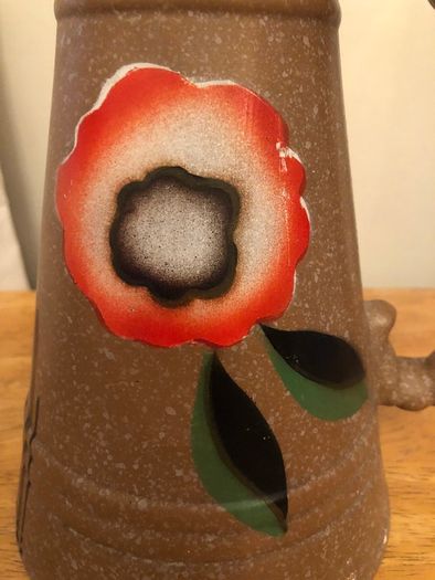 Vintage Art Deco Ceramic Pitcher