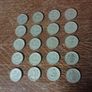Old 1 Pound Coins x 20 Image 2