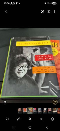 the frontier within essay by Abe Kobe