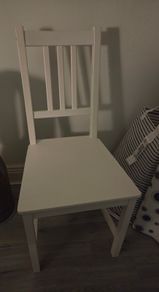 Ikea White Pinntorp chair
