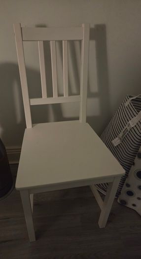 Ikea White Pinntorp chair