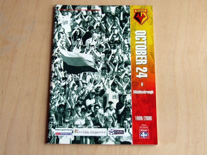 Watford Football Club programmes
