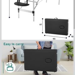 Massage Table/ Eyelash Starter Kit