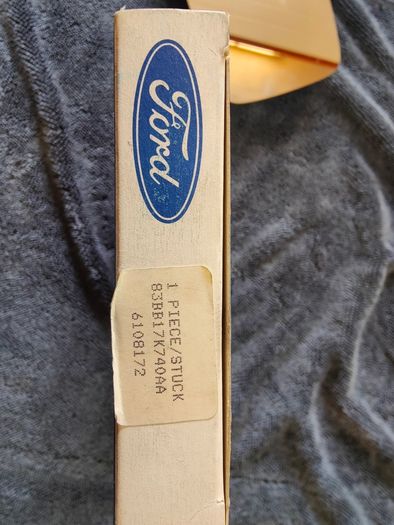 Genuine Ford Sierra flat glass door mirror, NOS